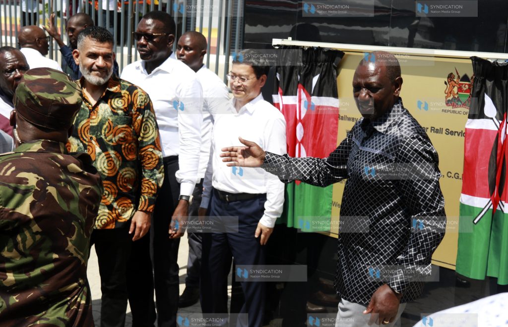 Commissioning of the Mombasa Commuter Rail Service at the Mombasa Railway Station