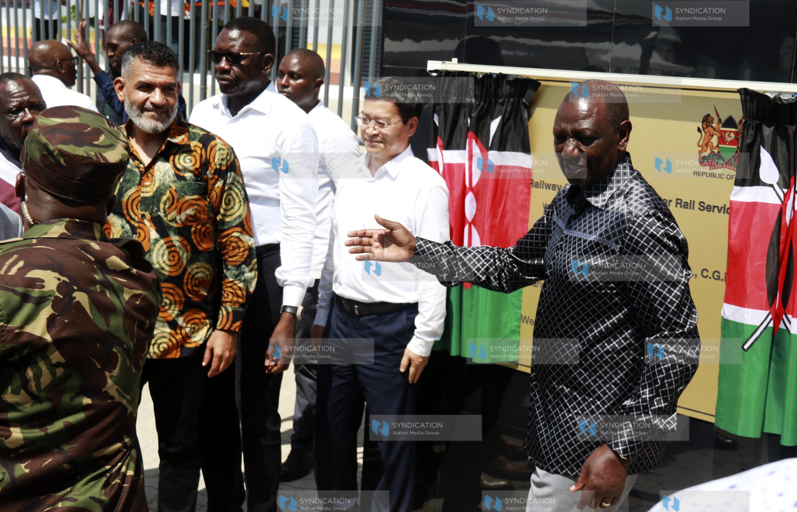Commissioning of the Mombasa Commuter Rail Service at the Mombasa Railway Station
