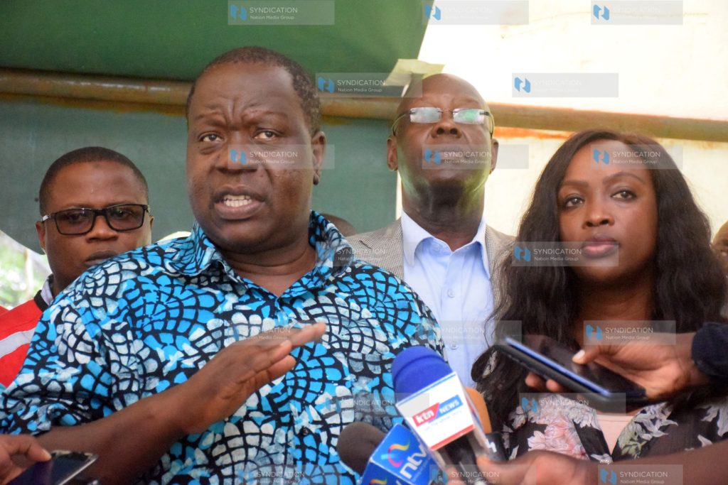 Interior Cabinet Secretary Dr Fred Matiang'i