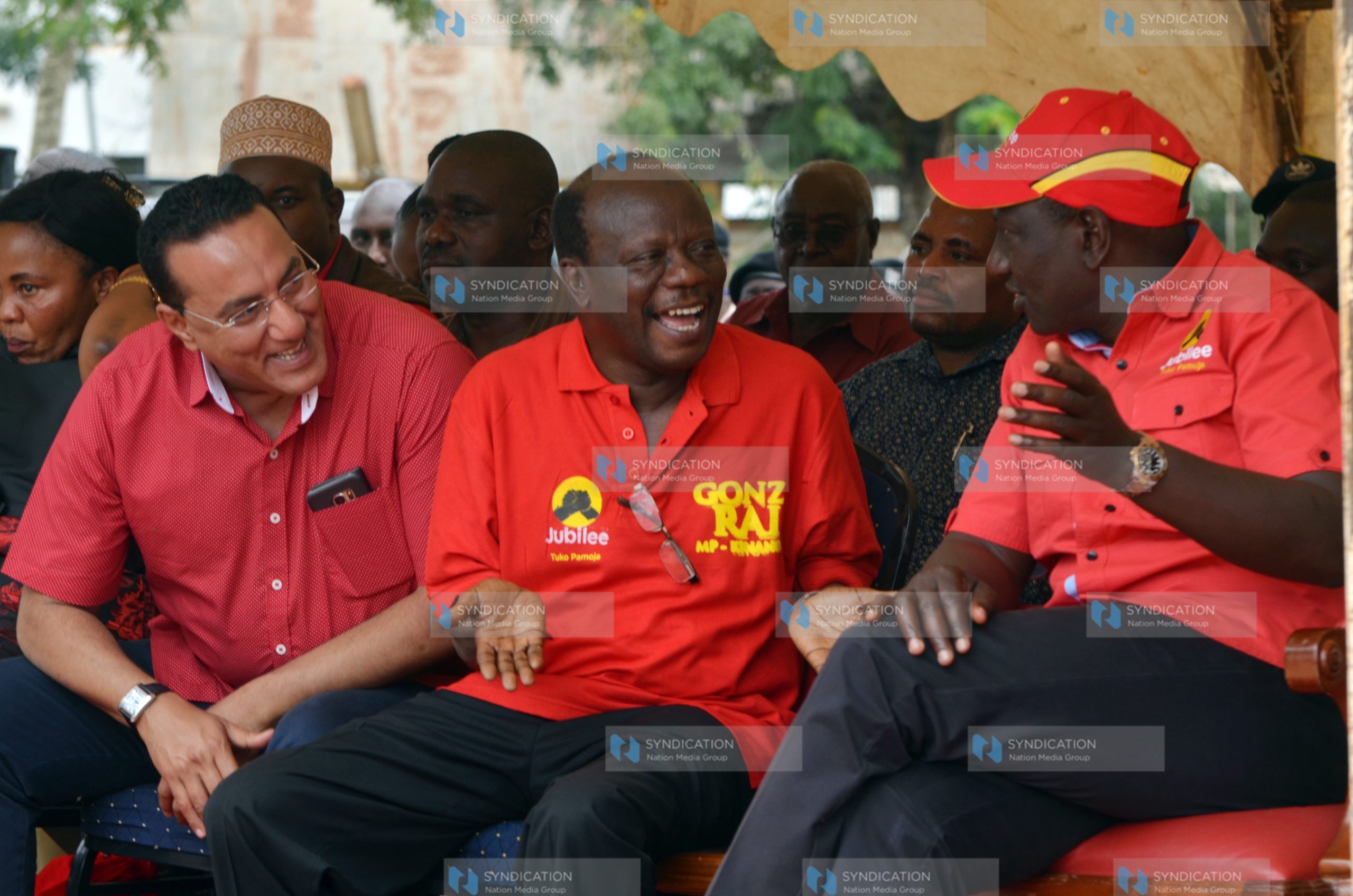 Jubilee rally Kinango Shopping center in Kwale County