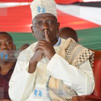 Deputy President William Ruto at Serani Primary School Grounds