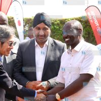 President William Ruto is received by Japanese Ambassador Okaniwa Ken