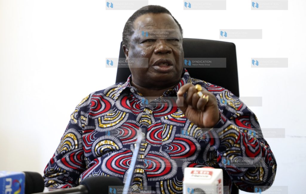 The Secretary General of Central Organization of Trade Unions (COTU)- Kenya Francis Atwoli