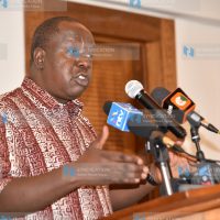 Dr. Fred Matiang'i addressing during the National Security and Development Forum