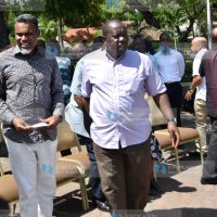 Dr. Fred Matiang'i with Noordin Haji (left) the Director of Public Prosecution (DPP)