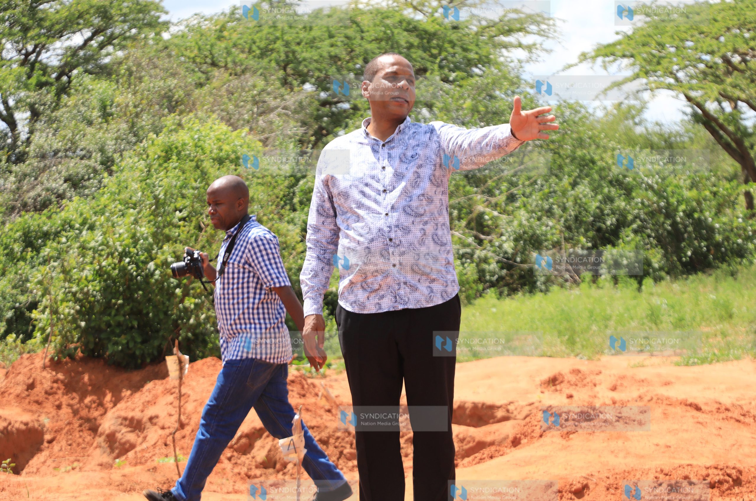 Mass Graves inside the Shakahola Forest in Kilifi County
