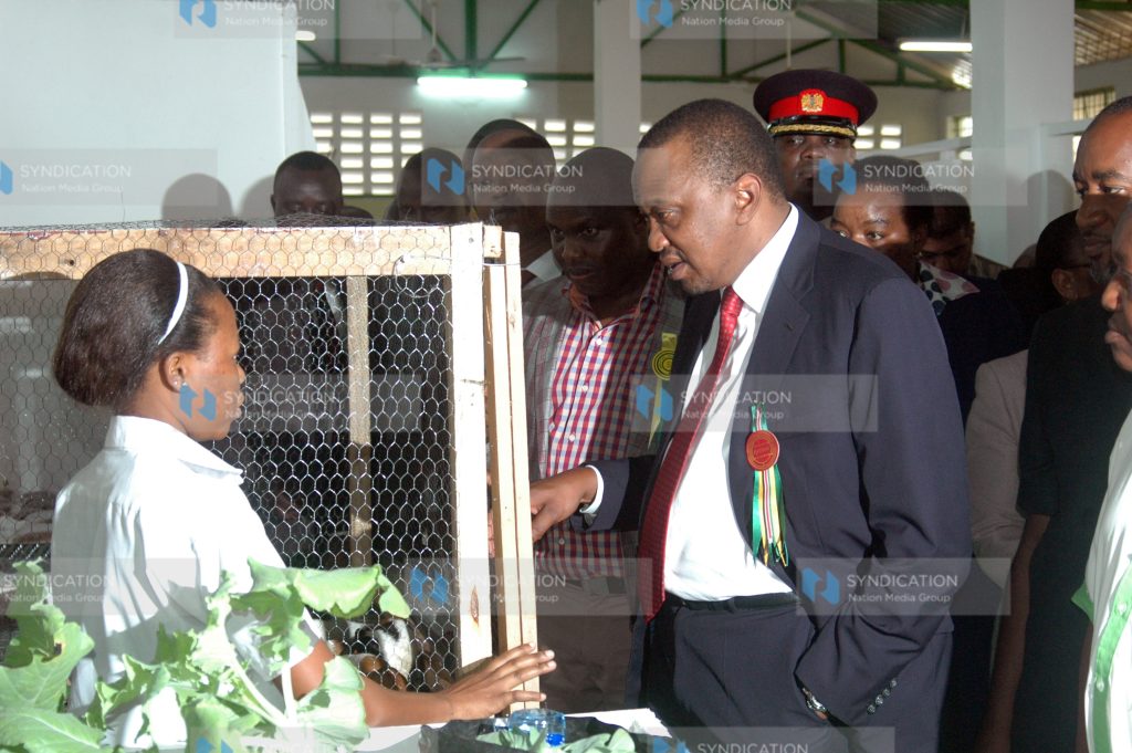 Mombasa international show that he officially opened