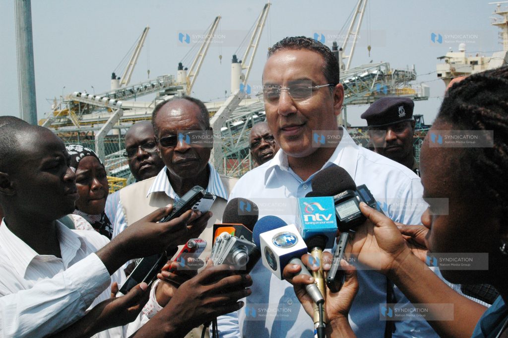 Mining Cabinet Secretary Mr. Najib Balala