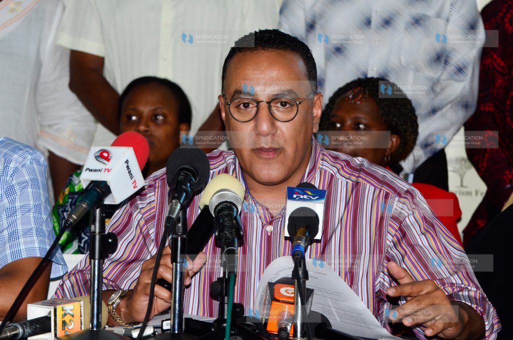 Tourism CS Najib Balala