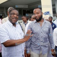 Mombasa Governor Hassan Ali Joho and Busia Senator Amos Wako