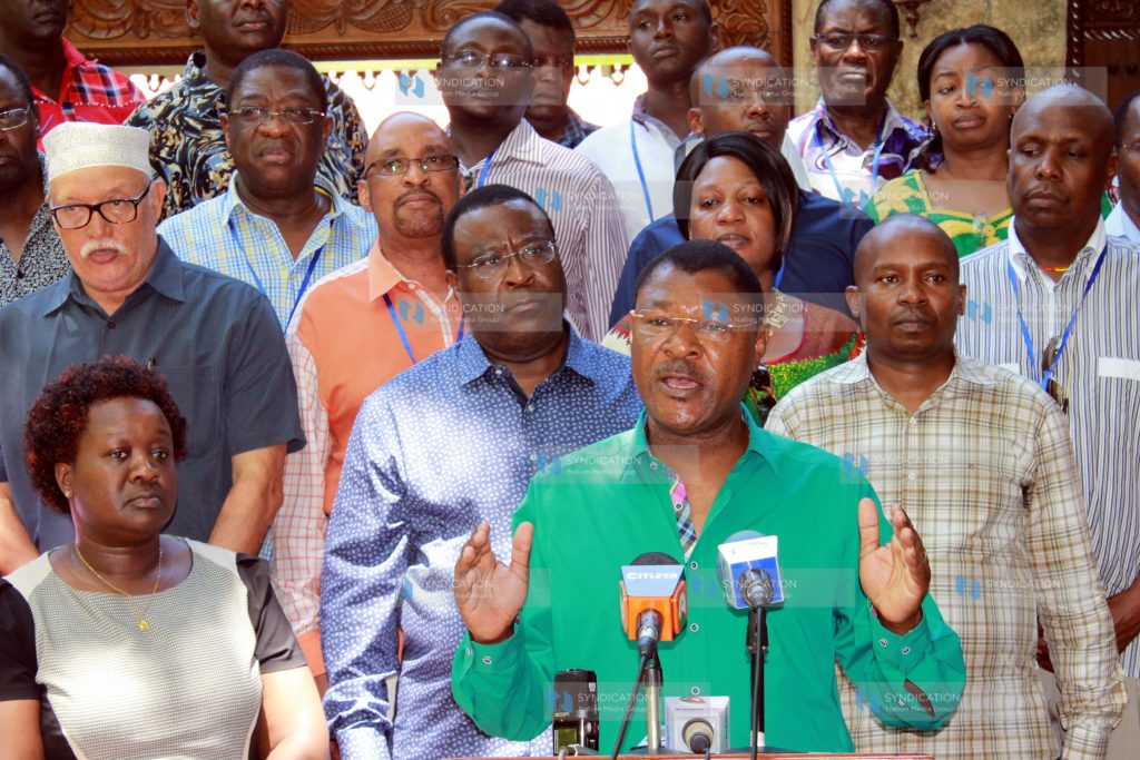 Senate Minority Leader Moses Wetangula