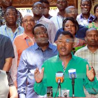 Senate Minority Leader Moses Wetangula