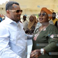 EALA MP Hassan Omar with Nominated Senator Miraj Abdalla
