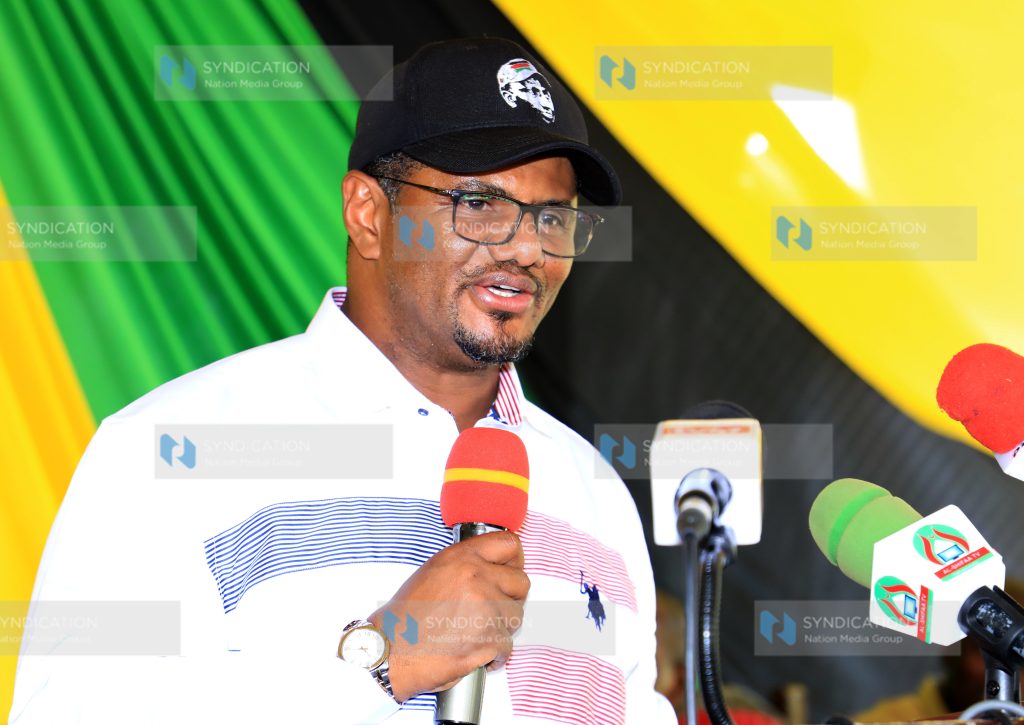 UDA Candidate for Mombasa County Hassan Omar