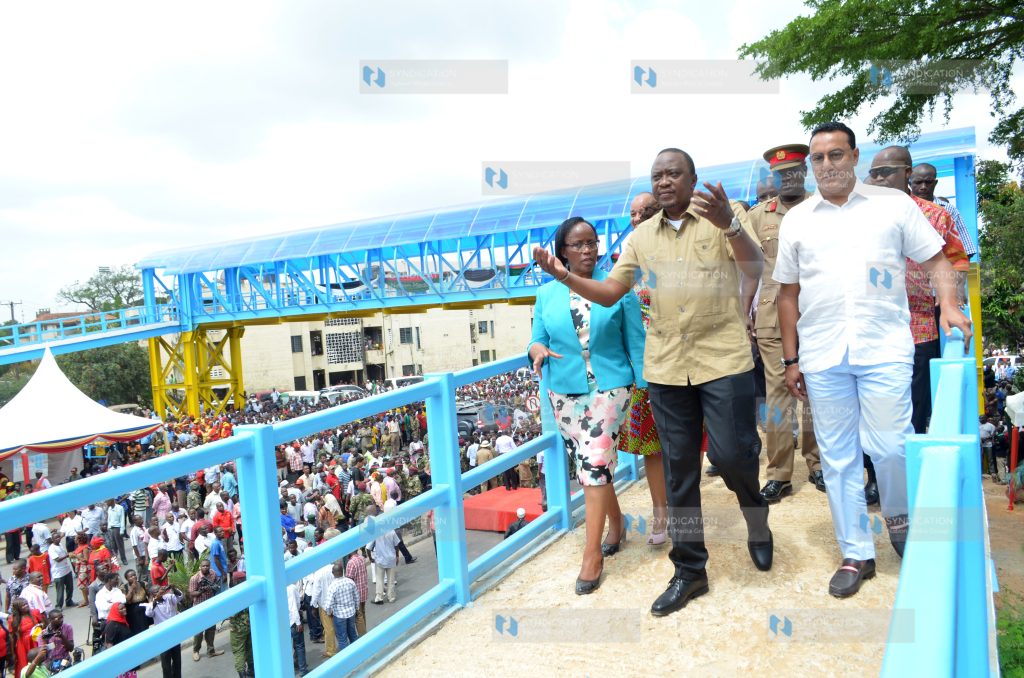 Commissioning of the Buxton Footbridge