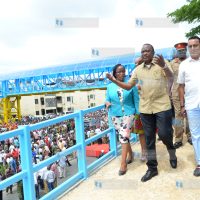 Commissioning of the Buxton Footbridge