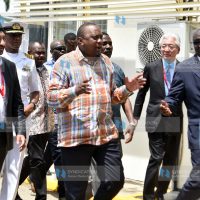 Inauguration of the Toyota Kenya Limited Hilux Pick up Local Assembling Plant at the AVA