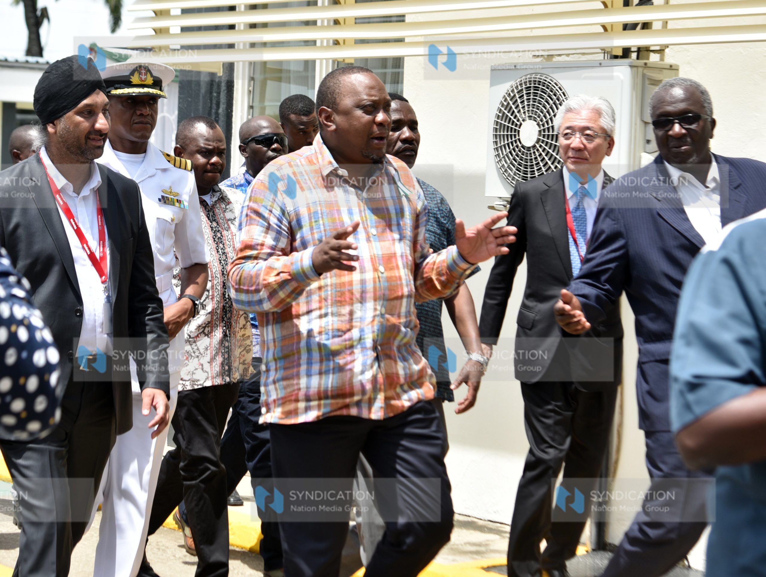 Inauguration of the Toyota Kenya Limited Hilux Pick up Local Assembling Plant at the AVA