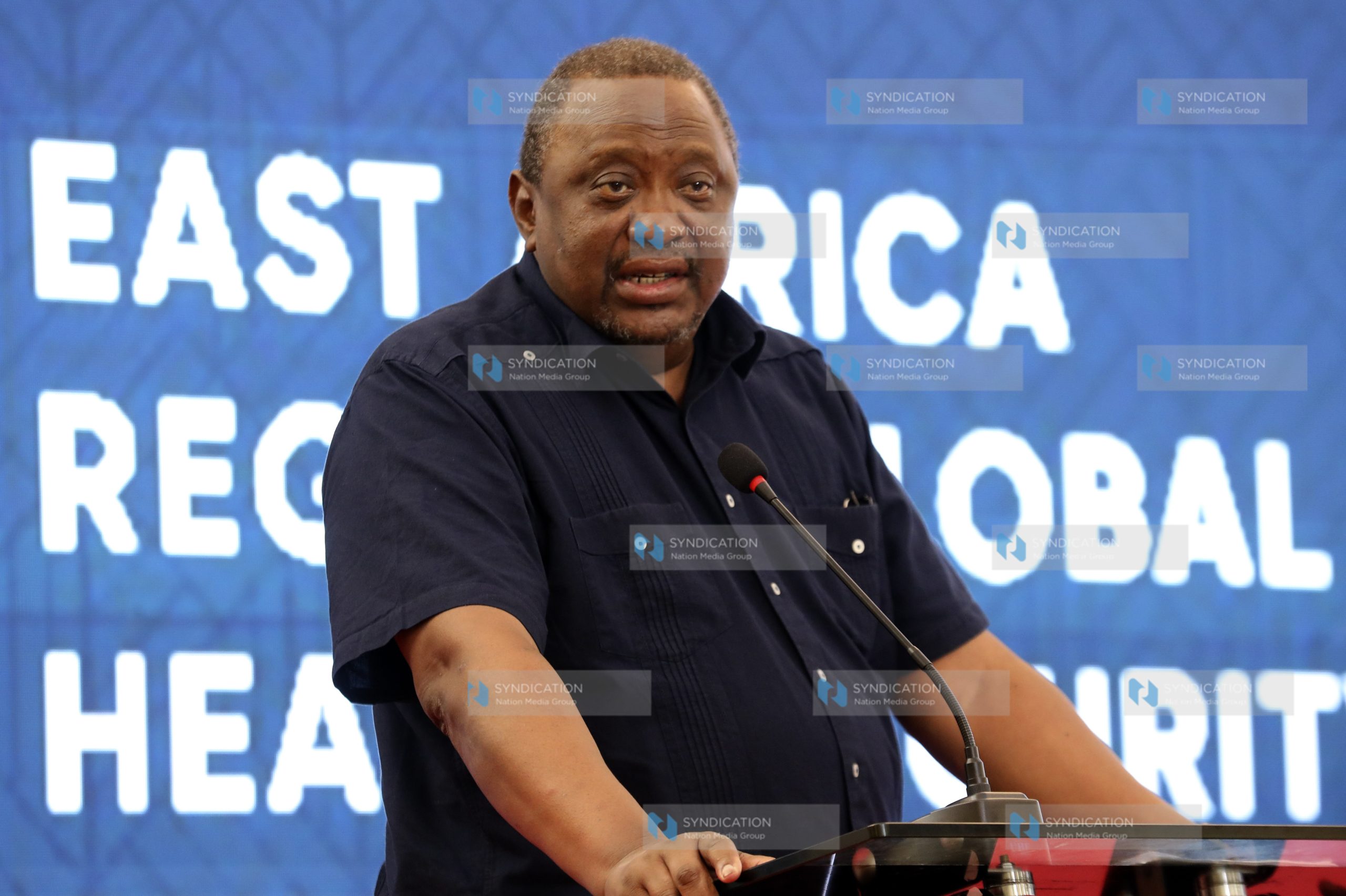 Former President Uhuru Kenyatta