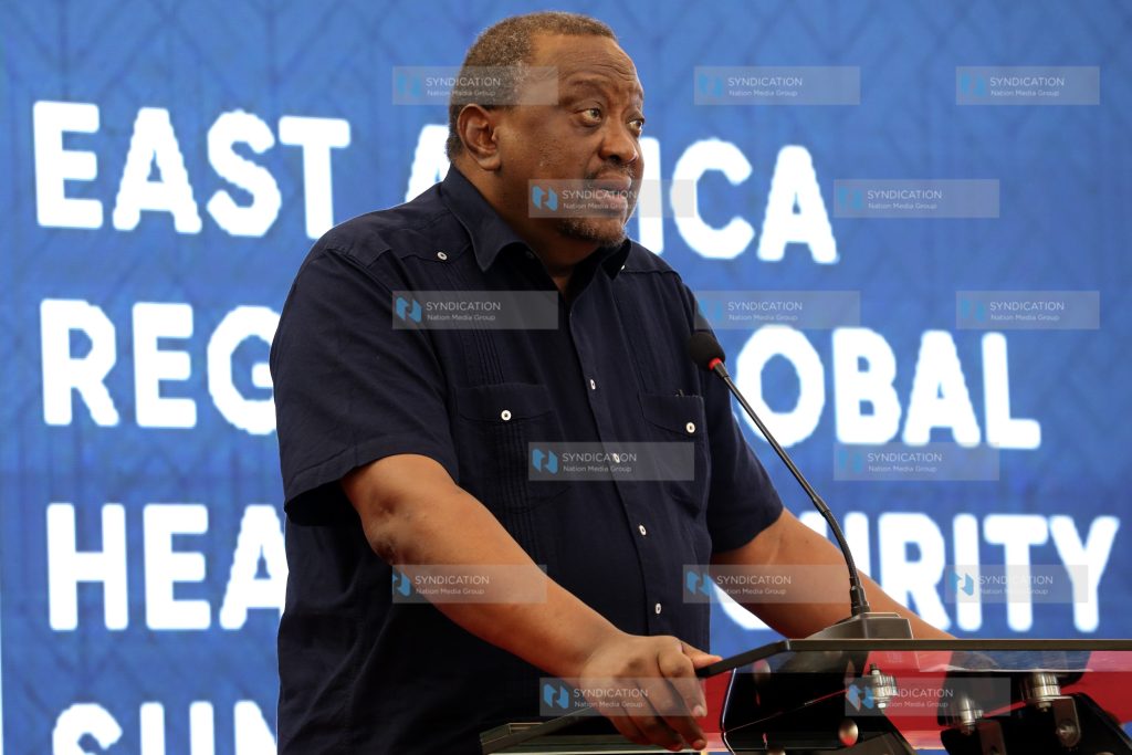 Former President Uhuru Kenyatta