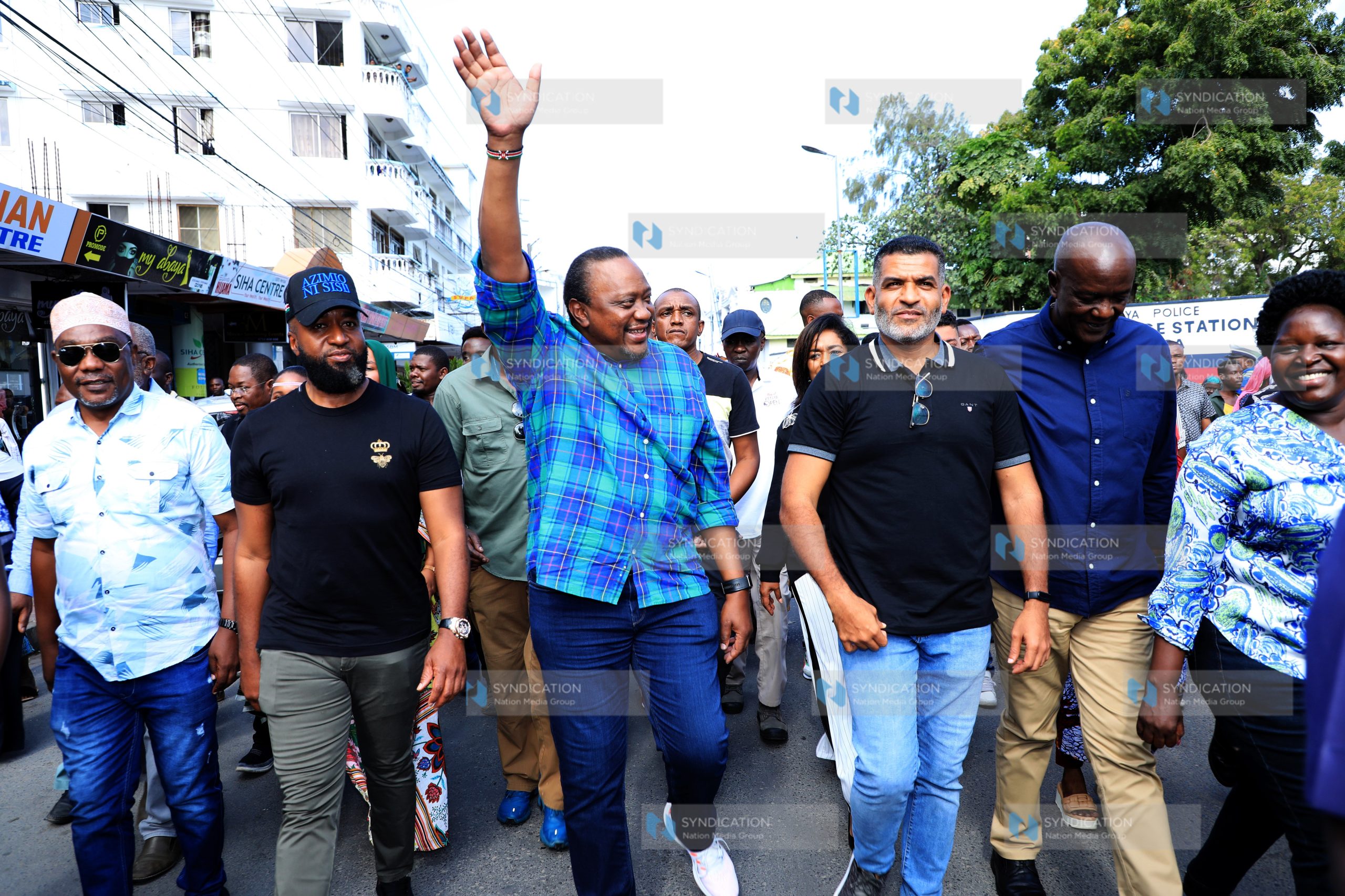 President Uhuru Kenyatta among other Leaders