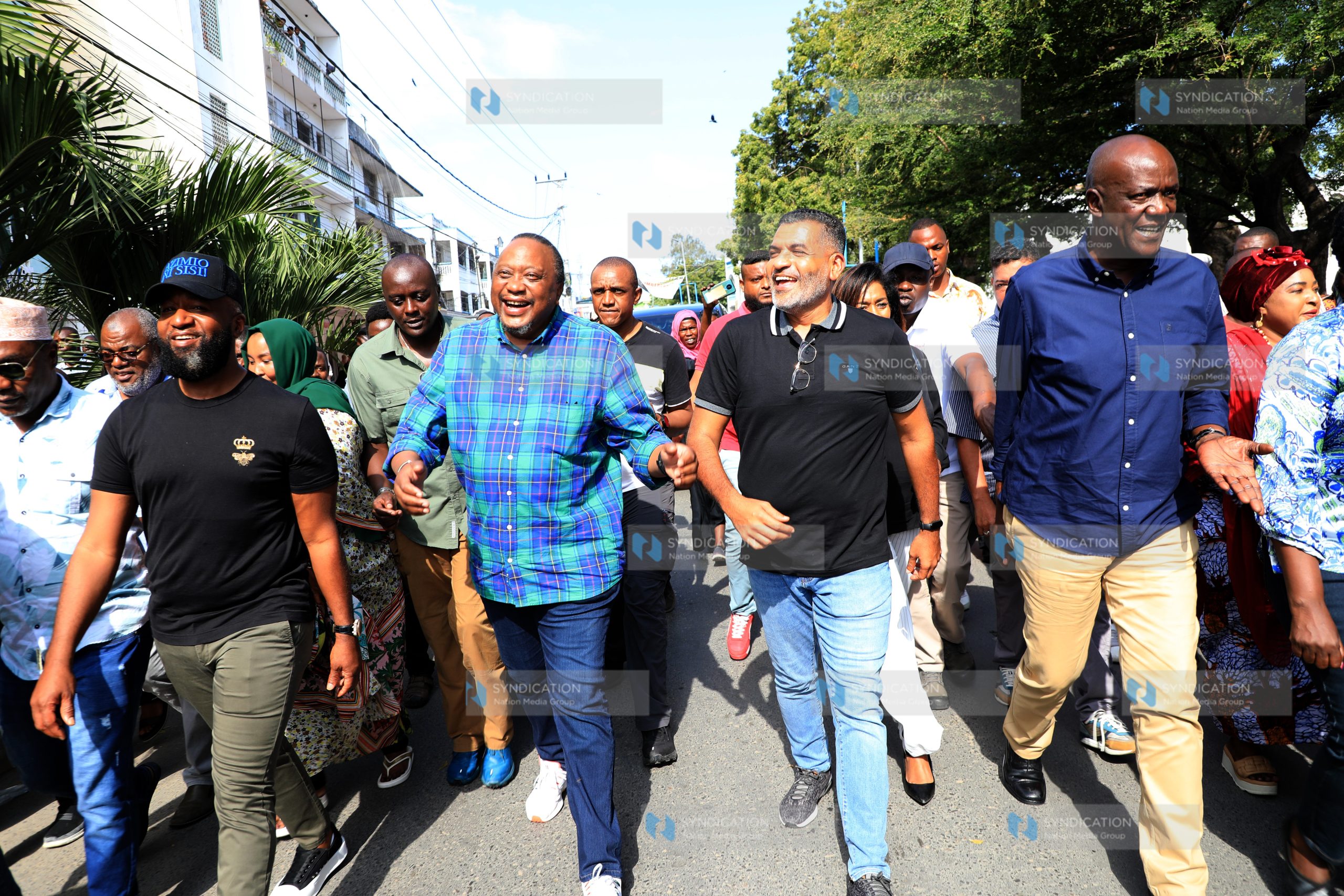 President Uhuru Kenyatta among other Leaders