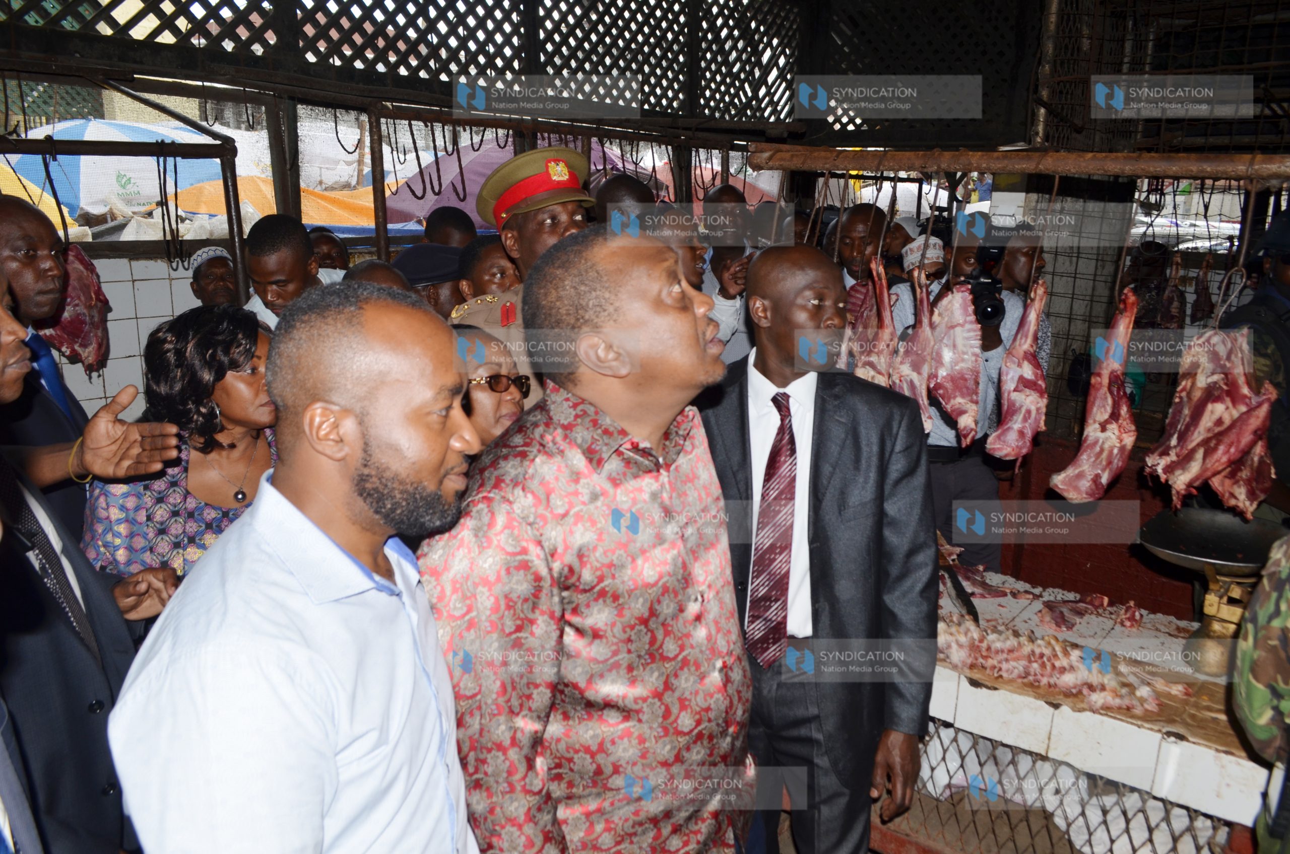 Un-refurbished part of the Mackinon Market