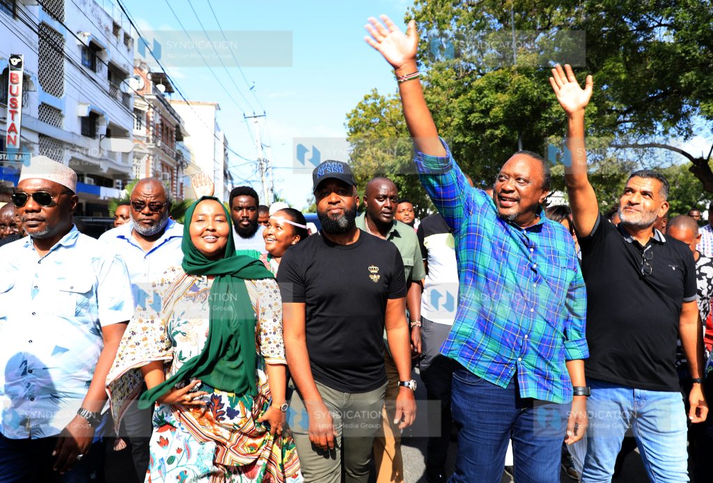 President Uhuru Kenyatta among other Leaders