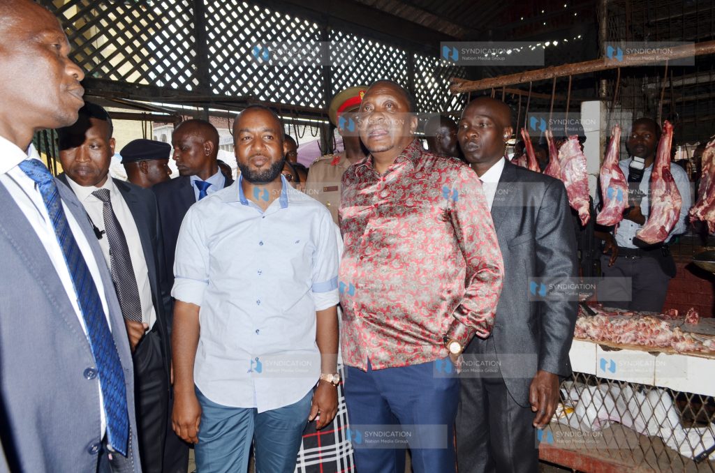 Un-refurbished part of the Mackinon Market