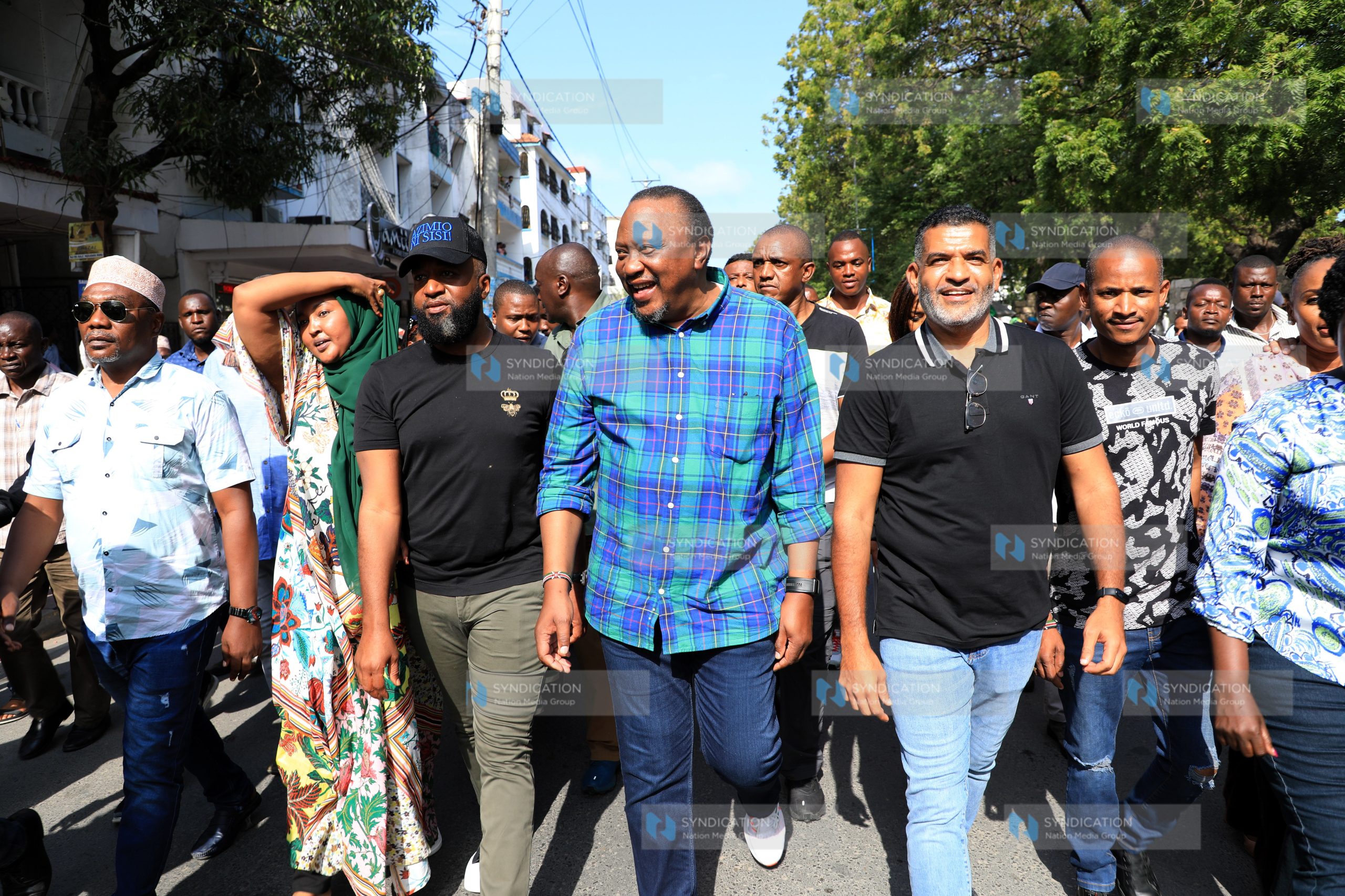 President Uhuru Kenyatta among other Leaders