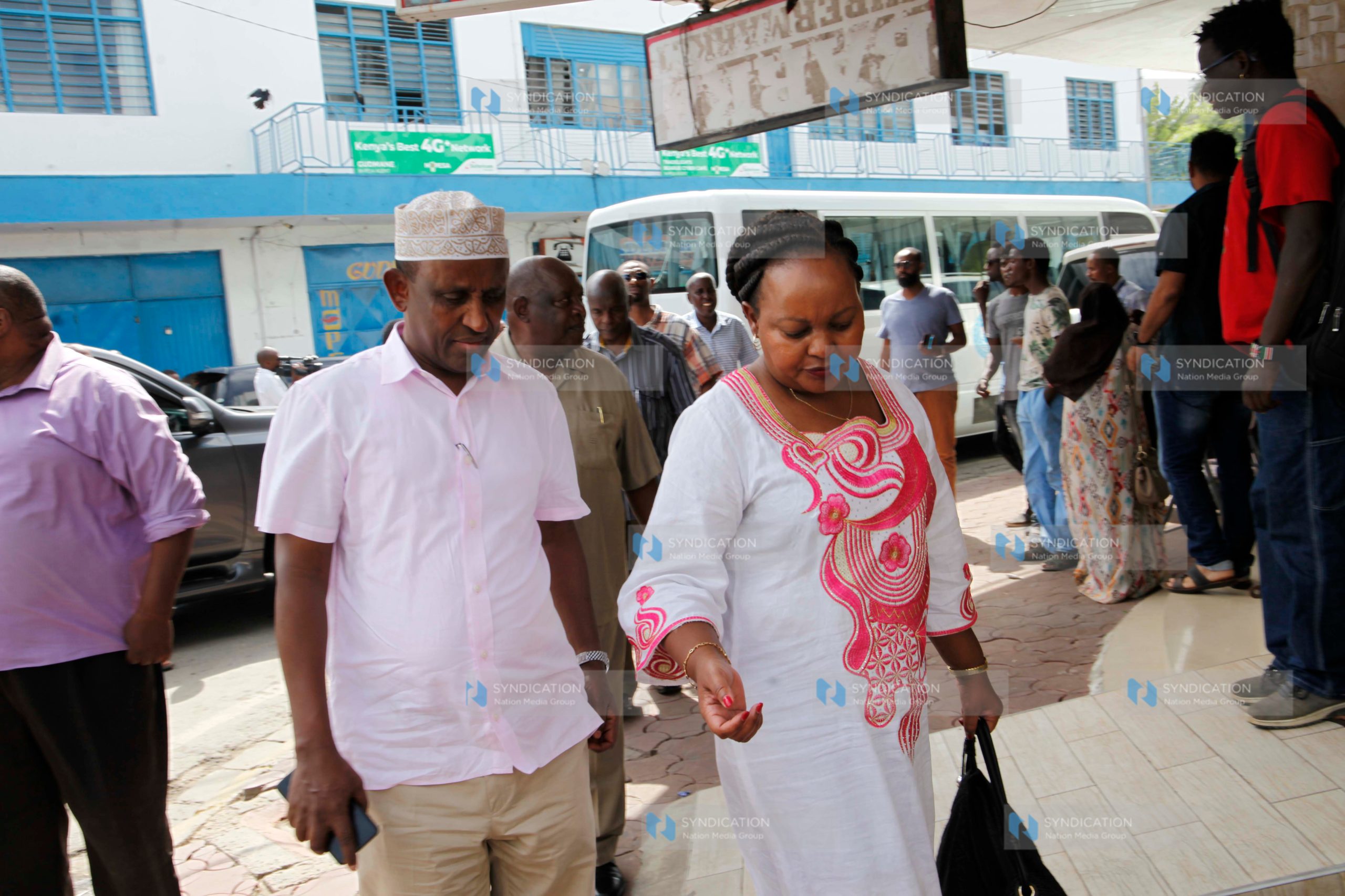 Governors Ali Korane and Anne Waiguru