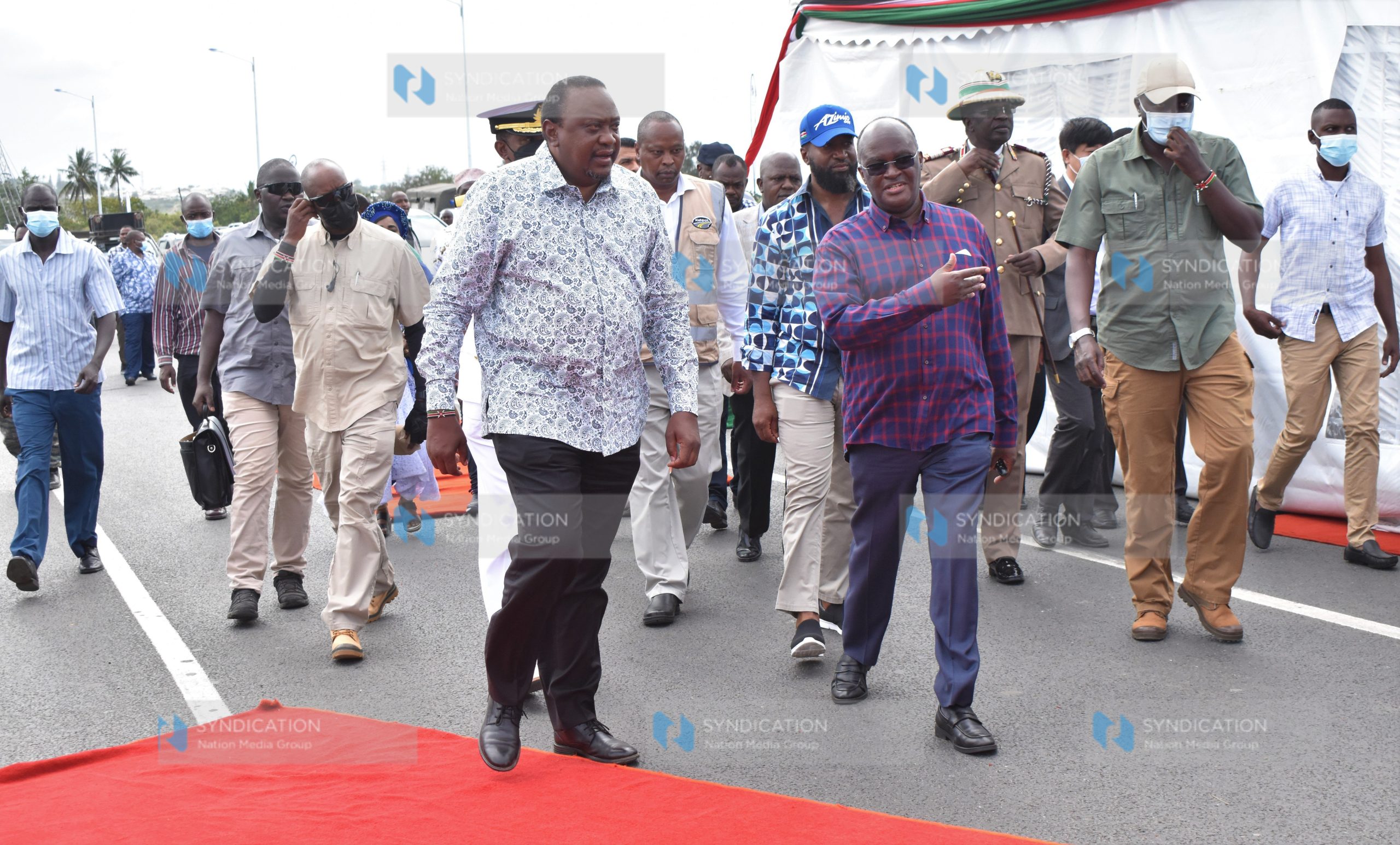 Launch of the Makupa Bridge