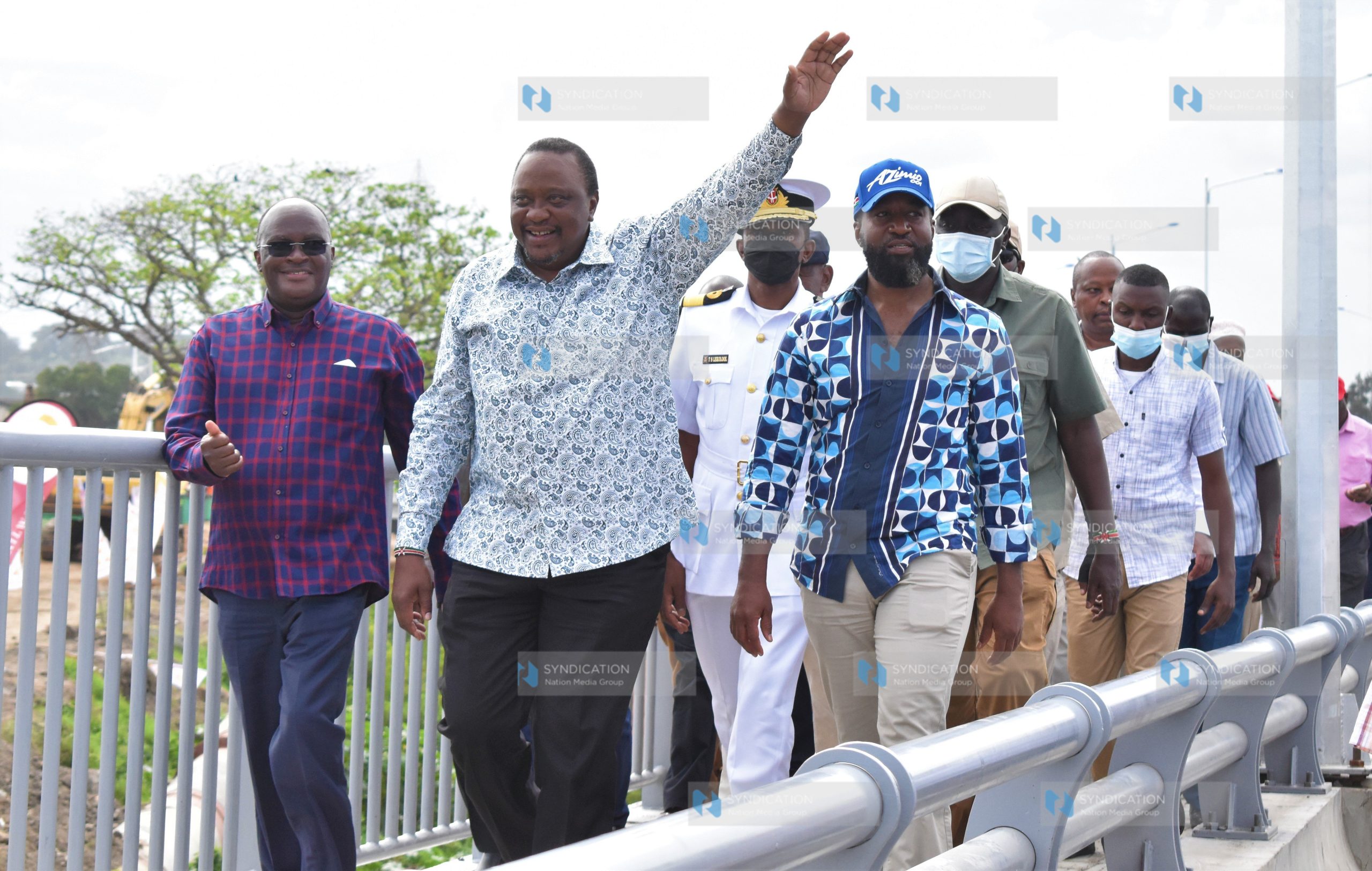 Launching the Makupa Bridge