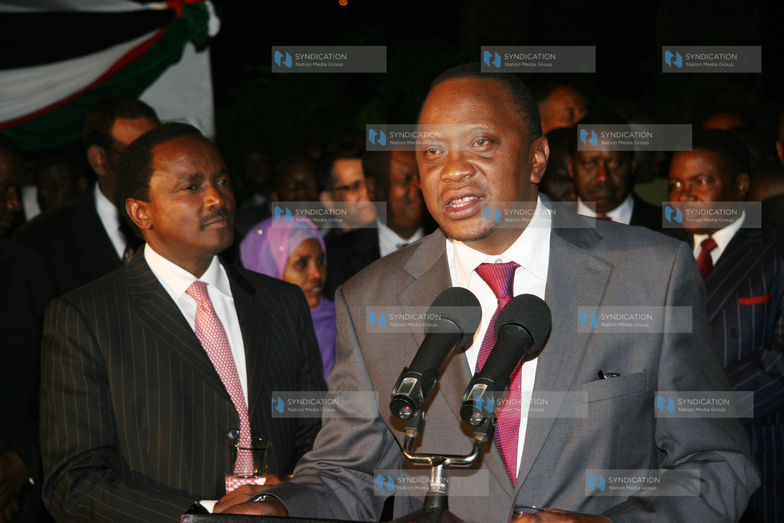 Deputy Prime Minister Uhuru Kenyatta