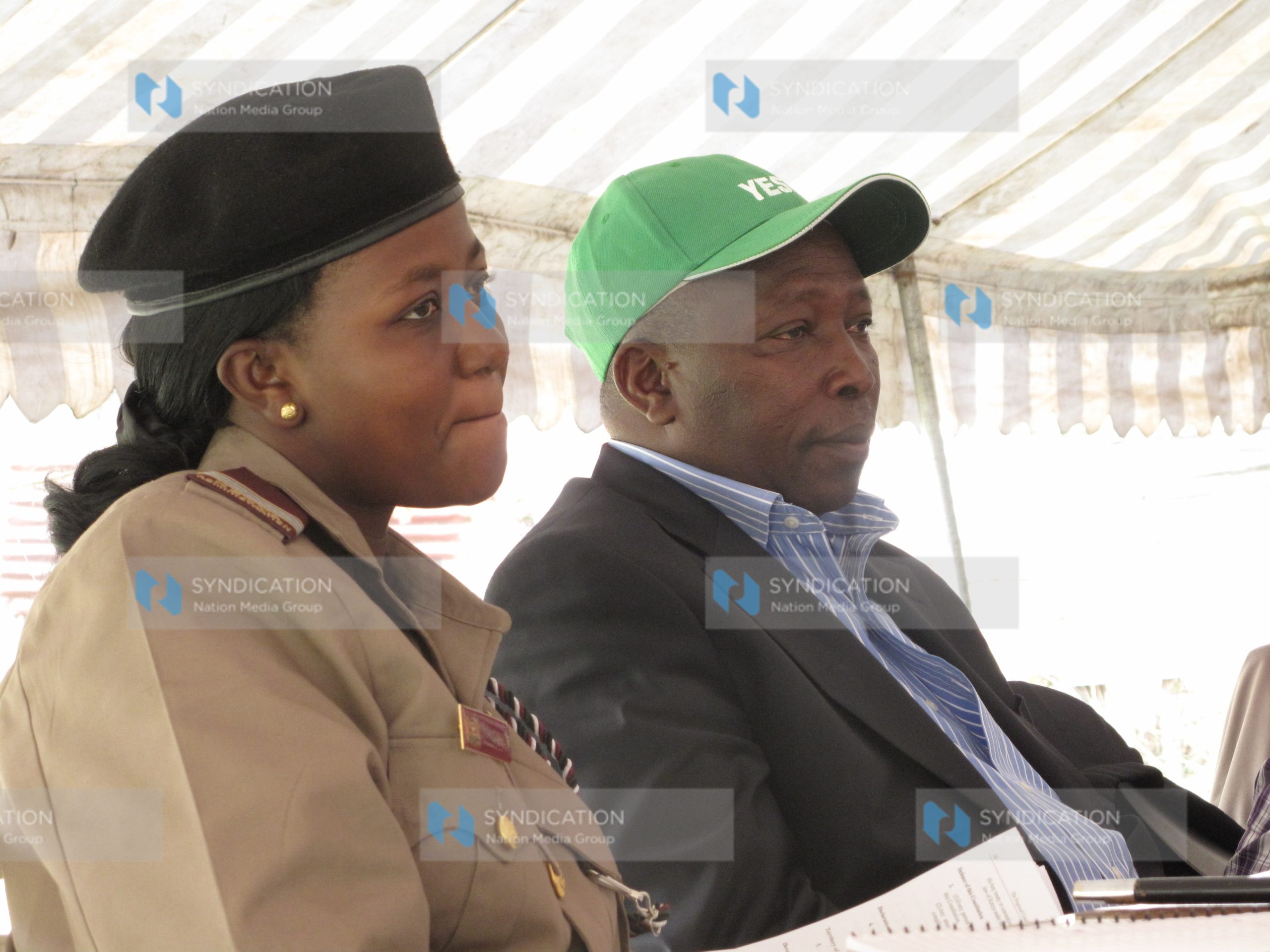 CBD, Nairobi DO Angeline Oduor and former Starehe MP Maina Kamanda