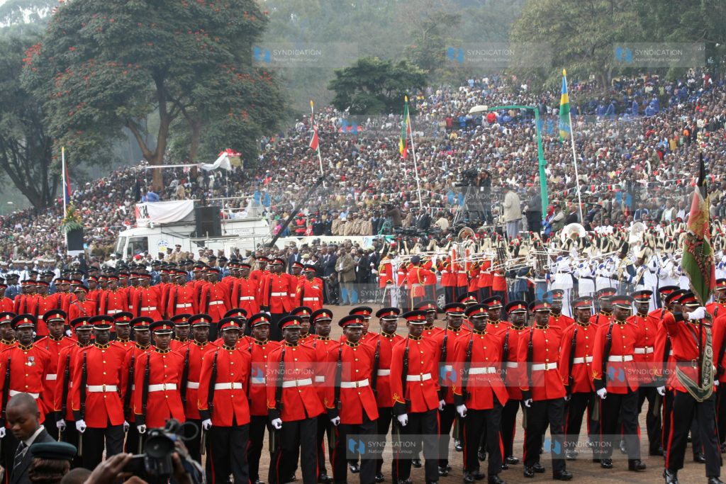 Military during the promulgation of the new constitution