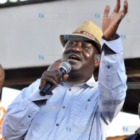CORD Leader Raila Odinga