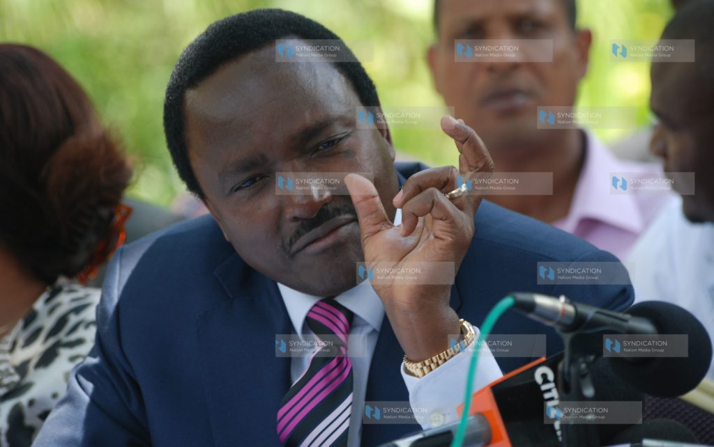 CORD leader Kalonzo Musyoka