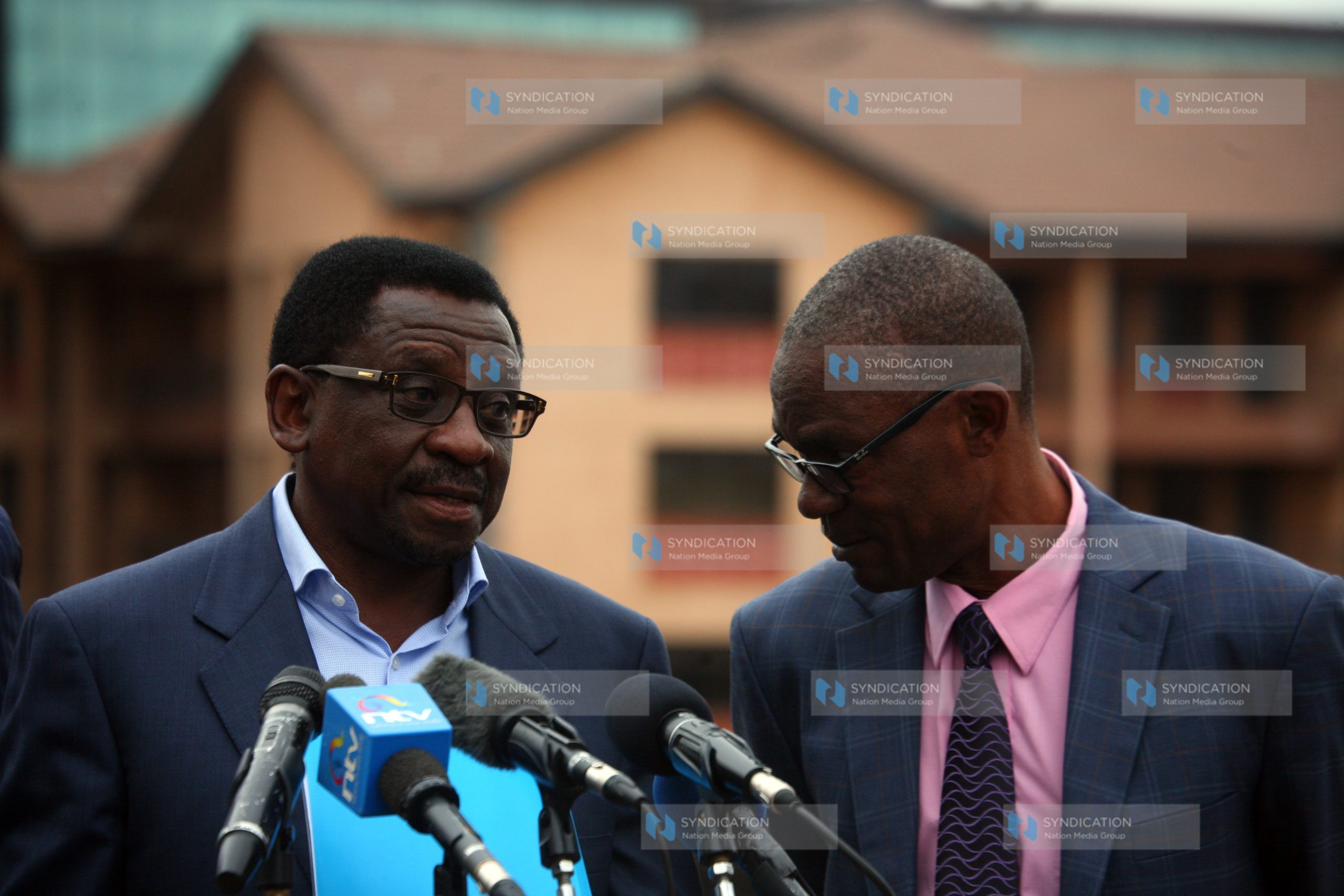 Cord leaders James Orengo, and Eseli Simiyu
