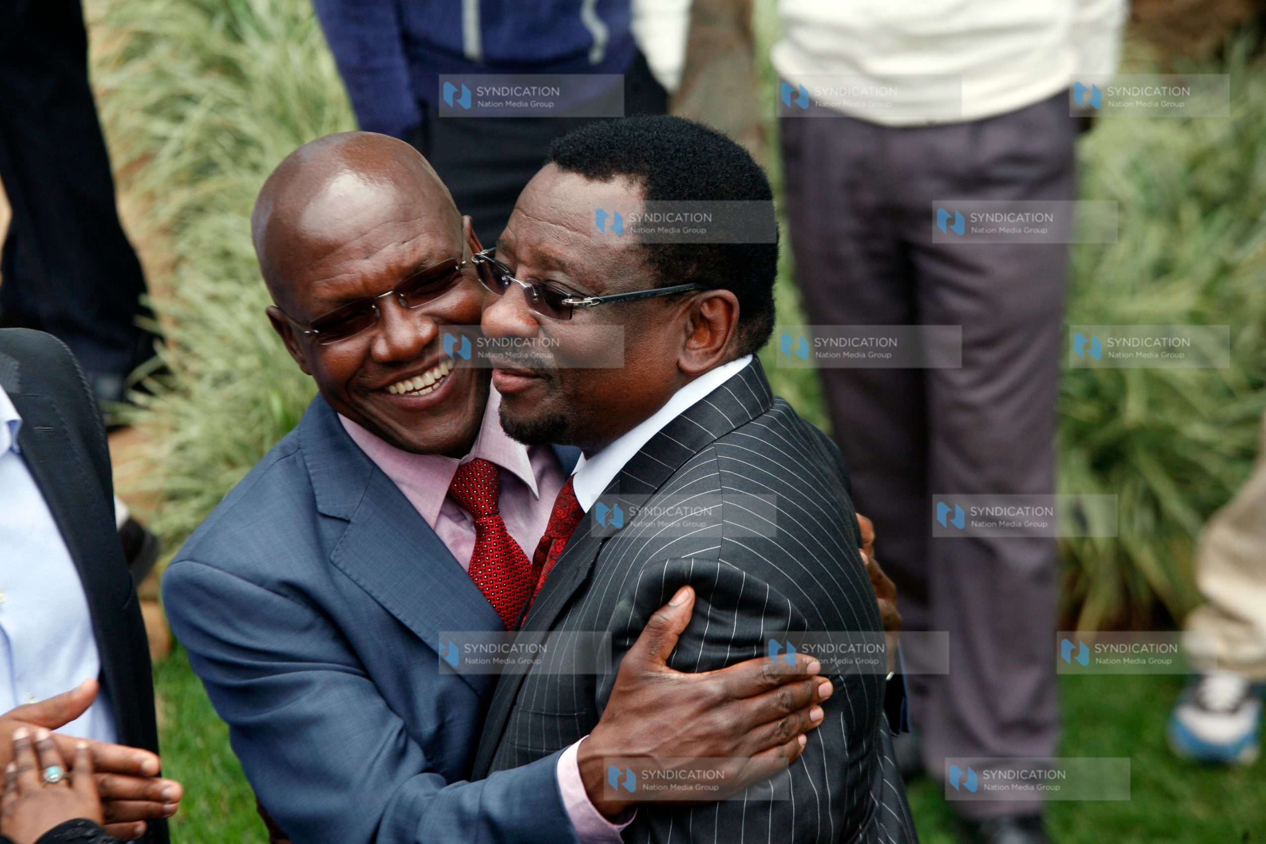 Senators Bonny Khalwale and James Orengo