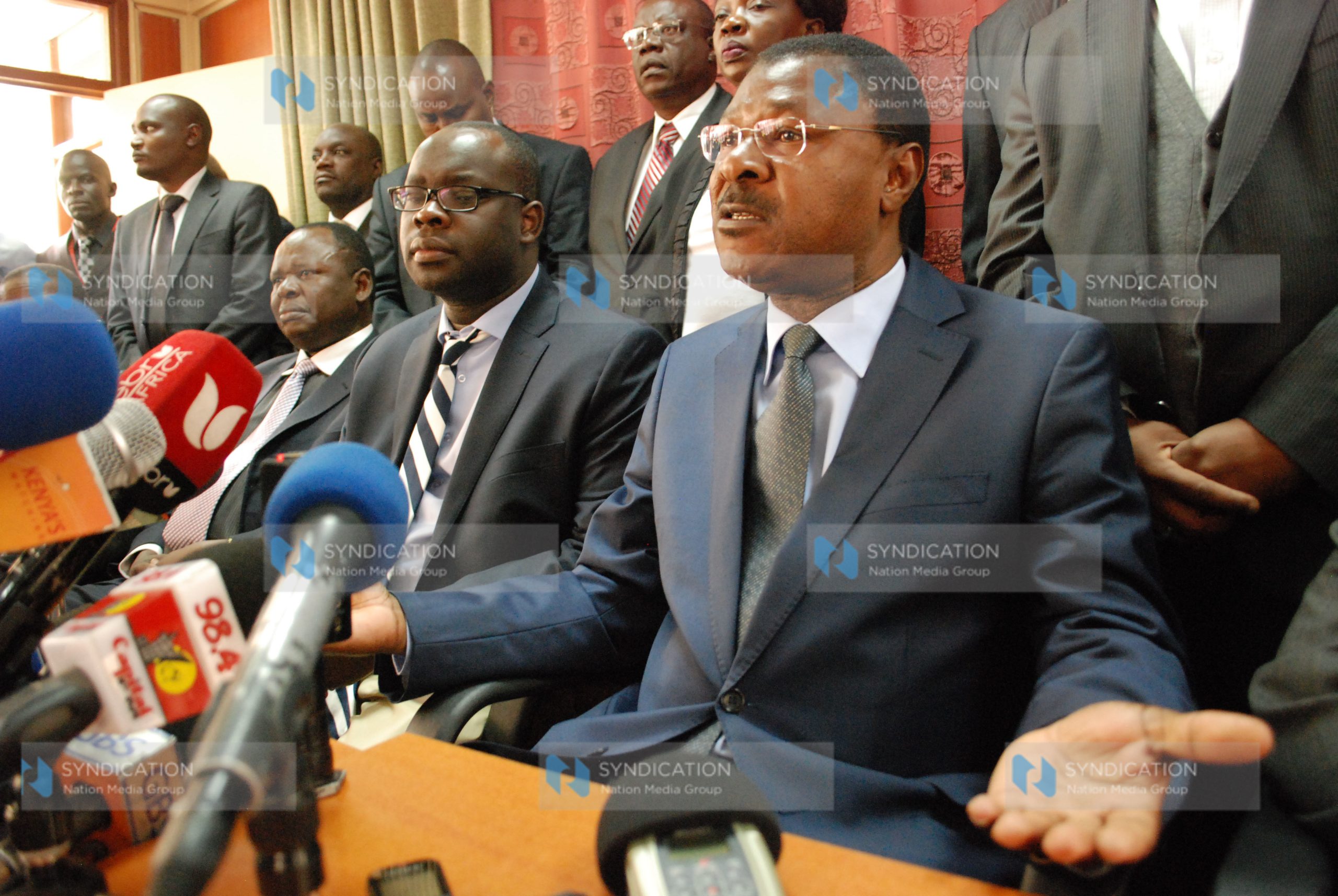 Senate Minority Leader Moses Wetangula