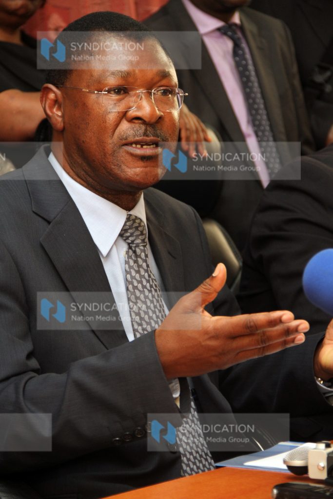 CORD Co-Principal Moses Wetangula