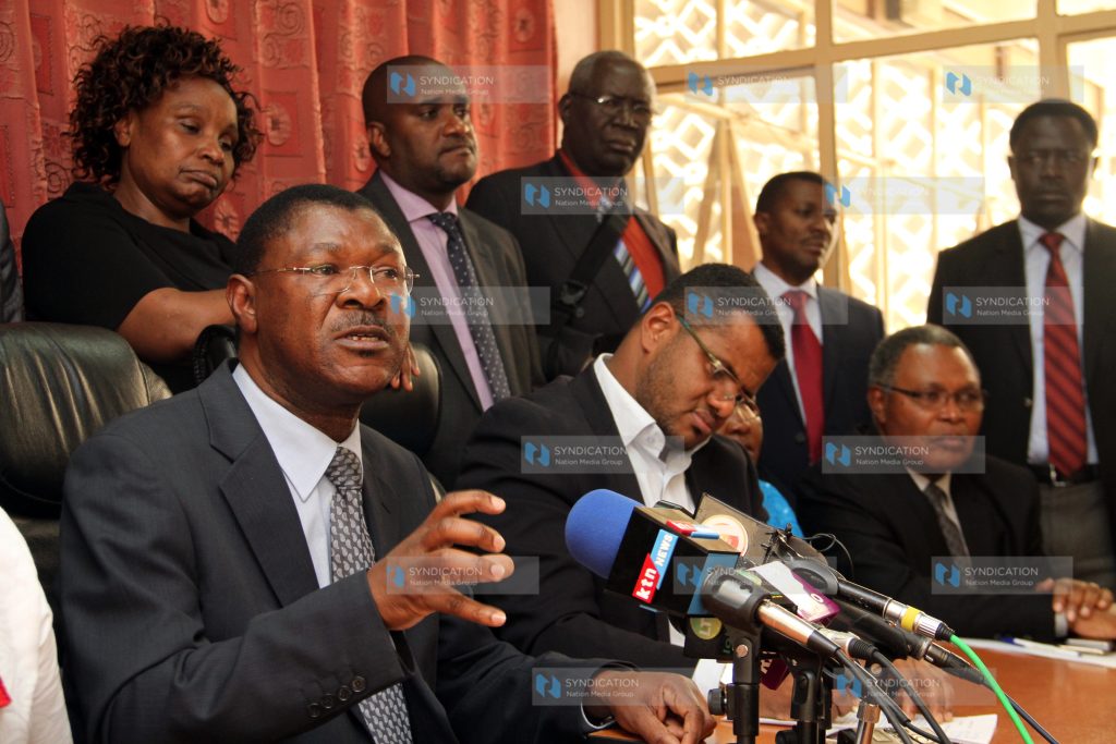 Cord Co-Principal Moses Wetangula