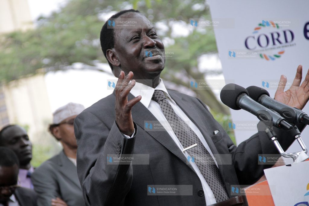 Prime Minister Raila Odinga