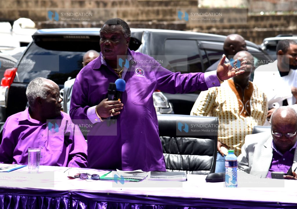 COTU secretary General Francis Atwoli