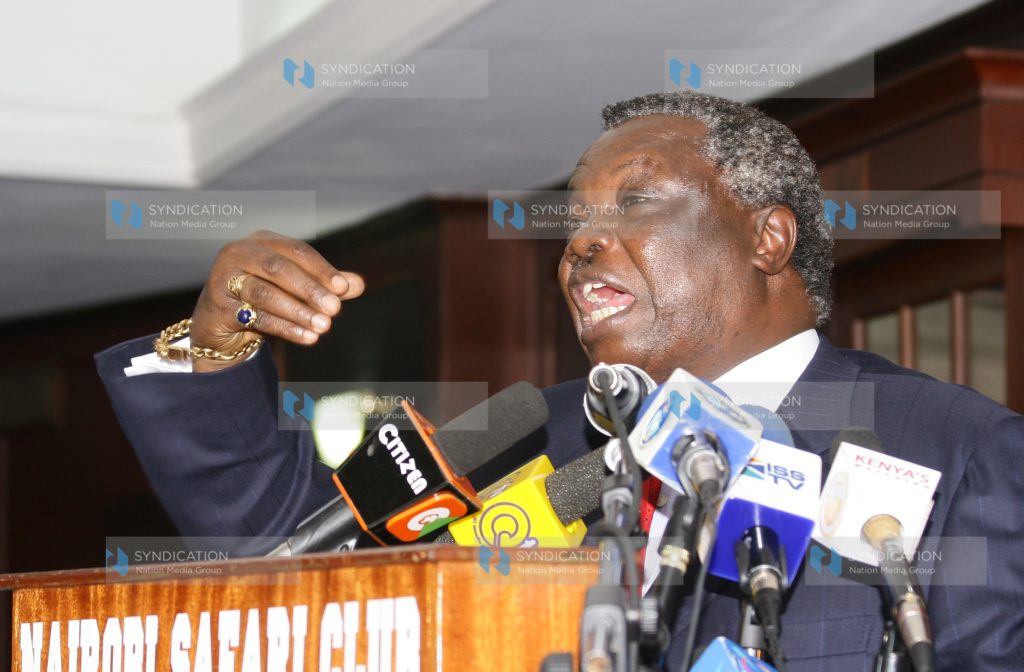 COTU Secretary General Francis Atwoli