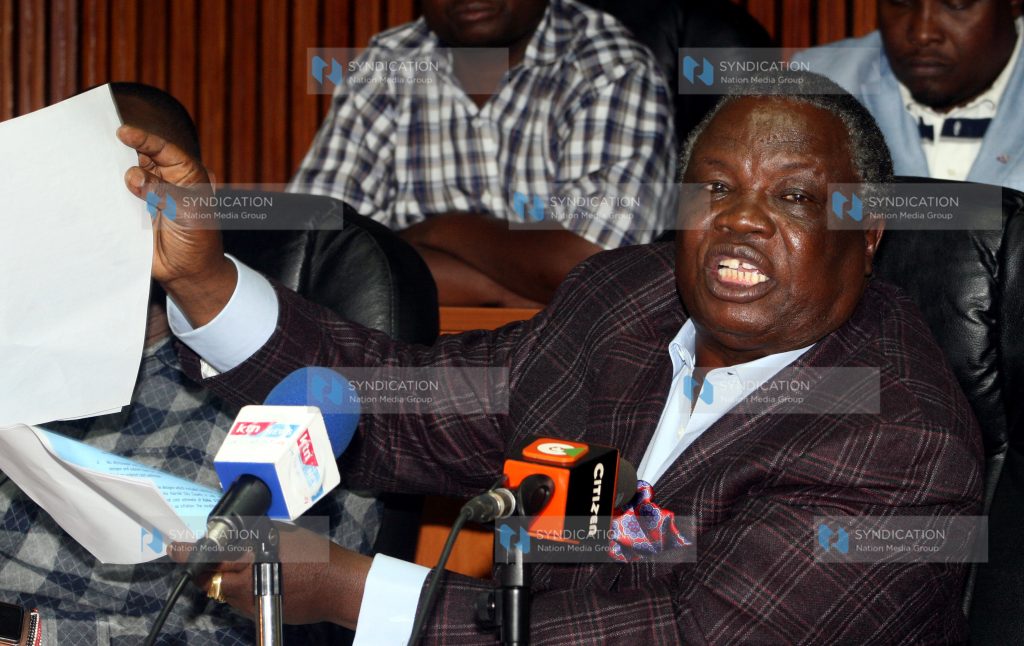 COTU Secretary General, Francis Atwoli