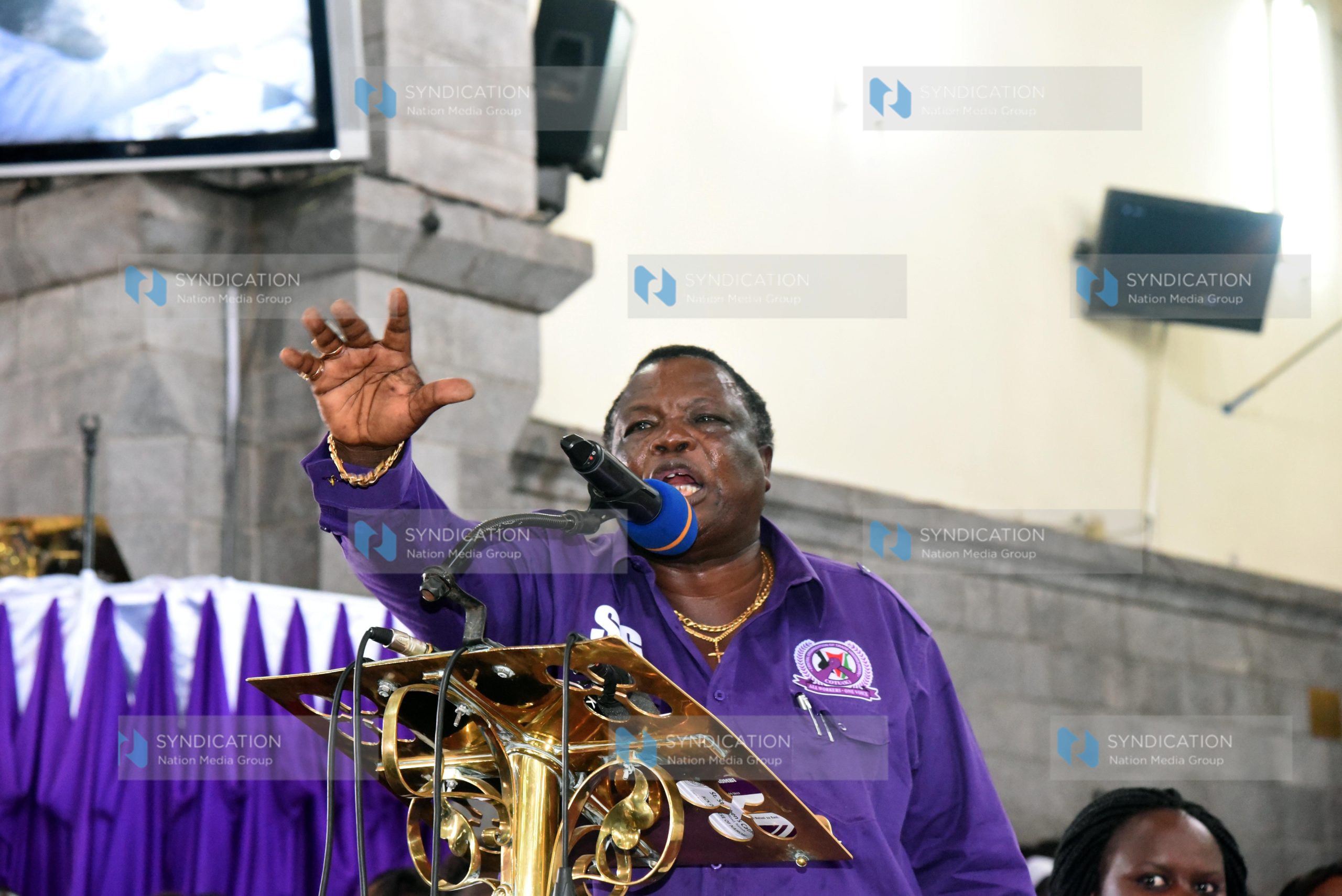 COTU Secretary General Francis Atwoli