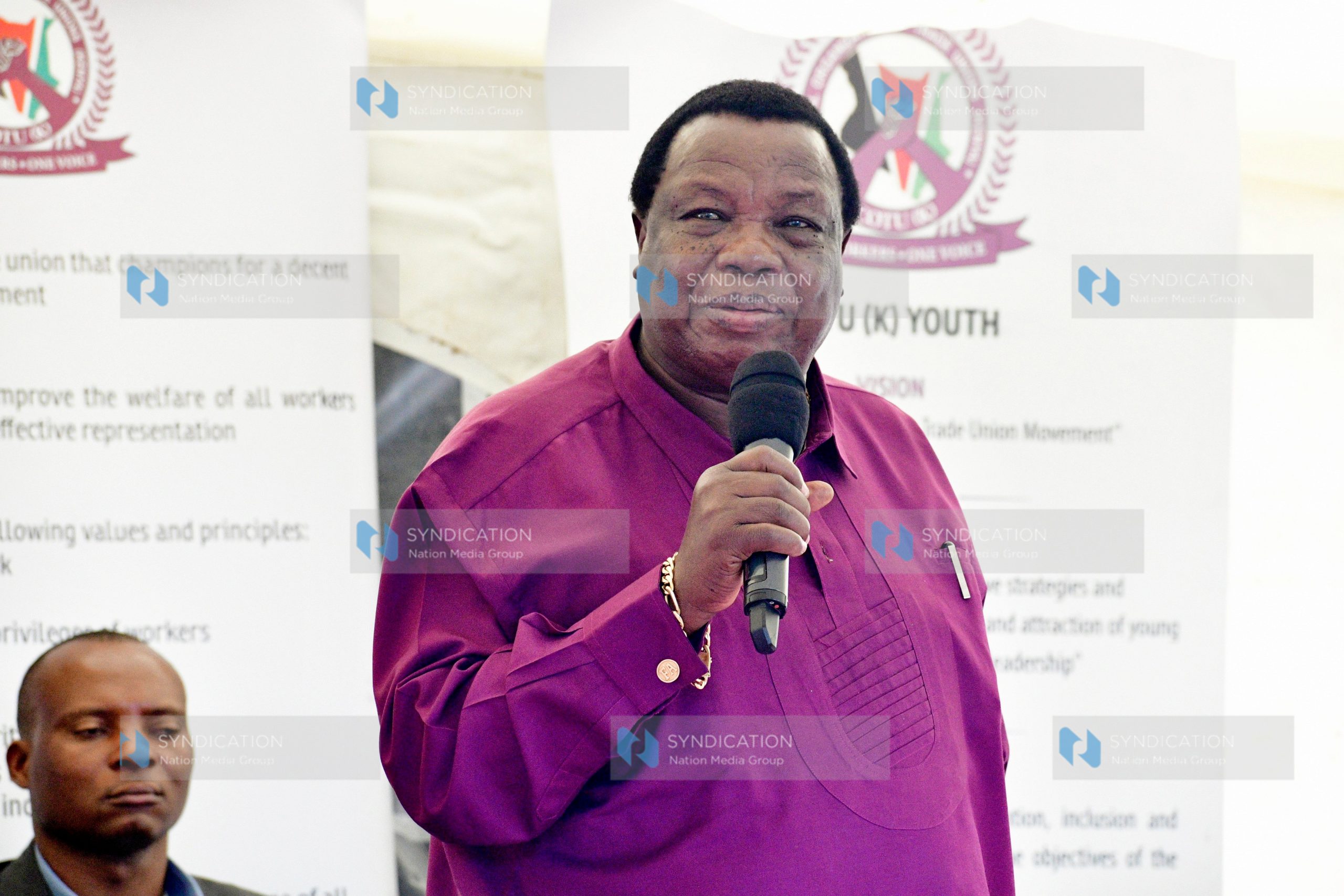 COTU-K Secretary General Francis Atwoli
