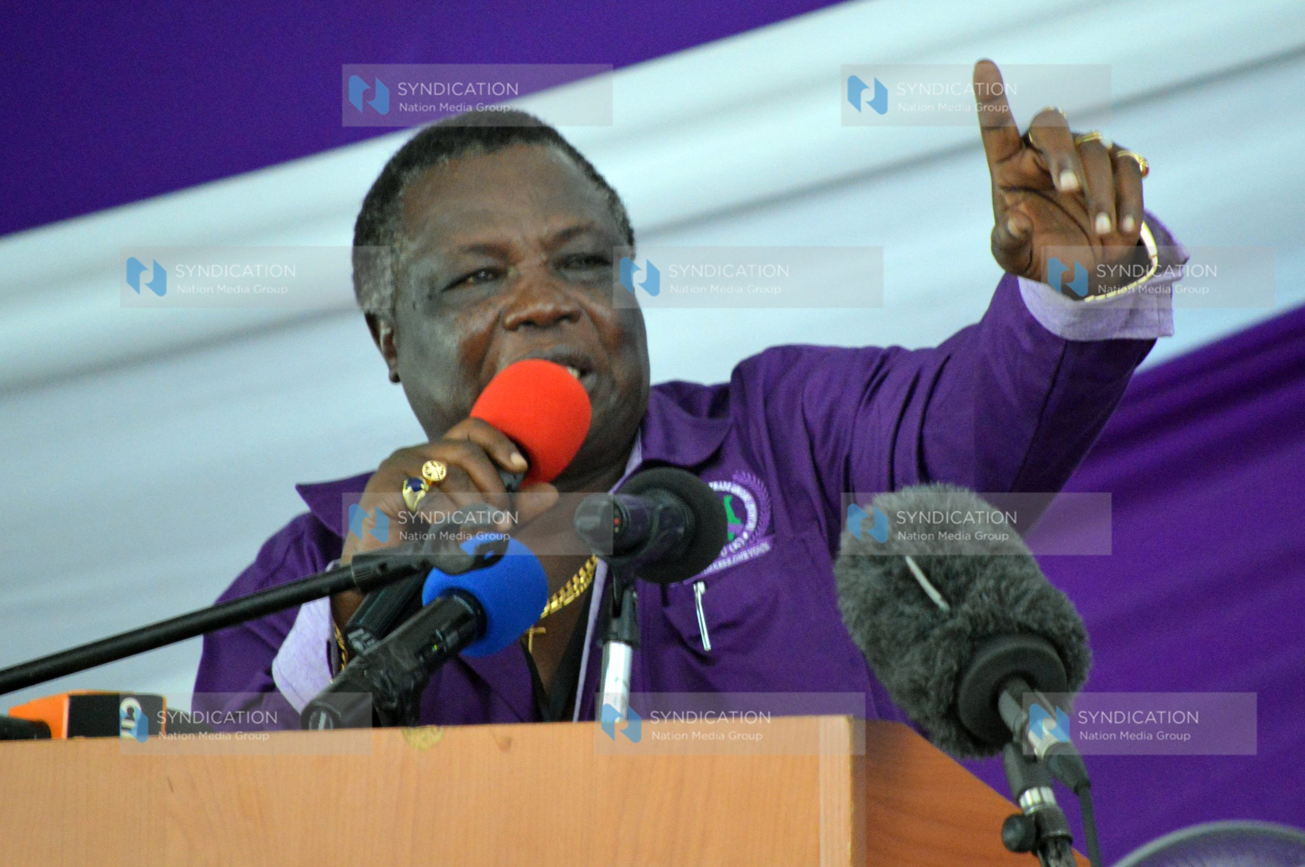 COTU Secretary General Francis Atwoli